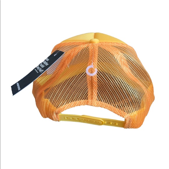 New Just Beachy Mother Trucker Adjustable Snapback Cap Gold - Picture 2 of 4